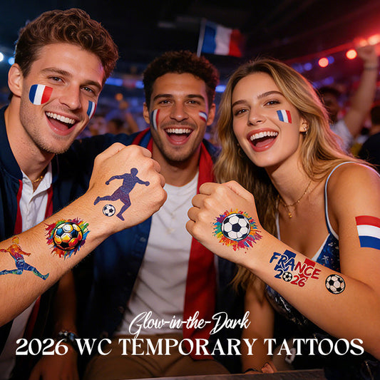 🏆World Cup 2026 Deals⚽🔥Glow-in-the-Dark 2026 World Cup Temporary Tattoos