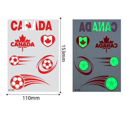 🏆World Cup 2026 Deals⚽🔥Glow-in-the-Dark 2026 World Cup Temporary Tattoos