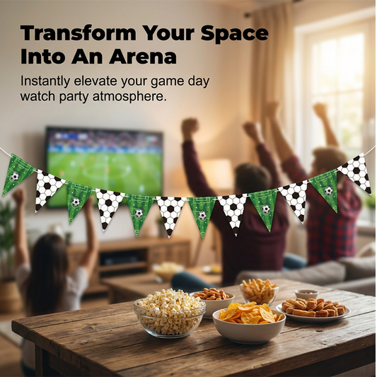 🏆⚽Soccer Themed Party Decorations Set💥