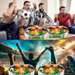 🏆World Cup Fan Gear Sale⚽🍟🍔Soccer Stadium Snack Tray 3-Piece Set🔥