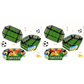 🏆World Cup Fan Gear Sale⚽🍟🍔Soccer Stadium Snack Tray 3-Piece Set🔥