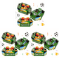 🏆World Cup Fan Gear Sale⚽🍟🍔Soccer Stadium Snack Tray 3-Piece Set🔥
