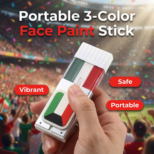 🏆2026 Cup Big Discount⚽🔥Portable 3-Color Face Paint Stick for Events🥳