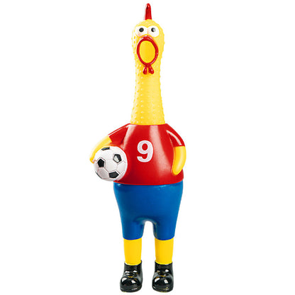 🏆World Cup 2026 Special⚽🔥🐔Novelty Screaming Soccer Chicken Toy🧢