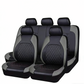 ⏳Time-Limited Special⏰🥳💞50K+ SOLD!⚡9-Piece Quilted Faux Leather Seat Covers – Car Interior Accessory ⏰