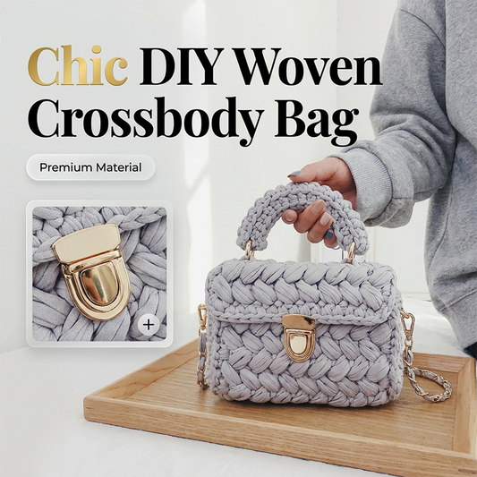 🔥Last Day Sale 60% OFF⏰🧶Complete DIY Crochet Bag Kit – Craft Kit Only, Not Pre-Made🎁