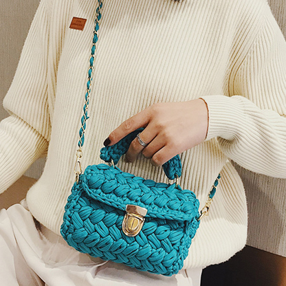 🔥Last Day Sale 60% OFF⏰🧶Complete DIY Crochet Bag Kit – Craft Kit Only, Not Pre-Made🎁