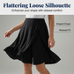 ⌛Limited Time Sale 50% OFF🔥🌿Flattering Asymmetrical Skort with Essential Pockets – Skirt Elegance Meets Shorts Practicality