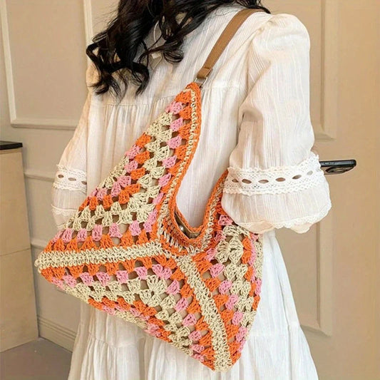 👜 LIMITED-TIME 60% OFF! ✨ Women's Woven Bag – Lightweight, Crochet, Casual ✨