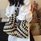 🔥Last Day Sale 60% OFF⏰🏝️🏖️Artisanal Woven Tote with Inner Lining🎁