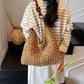 🔥Last Day Sale 60% OFF⏰🏝️🏖️Artisanal Woven Tote with Inner Lining🎁
