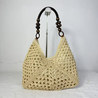 🔥Last Day Sale 60% OFF⏰🏝️🏖️Artisanal Woven Tote with Inner Lining🎁