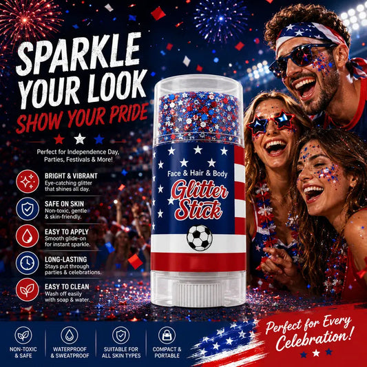 🔥Buy More Save More🔥✨🪄 Multi-Use Festival Glitter Stick – Body & Hair Sparkle, Instant Shine for Raves, Pride, or Parties. Washable & Skin-Safe! 🎉💖🌈
