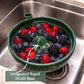 🍓 50% OFF NOW! 🔥 Berry Swirl Washing & Serving Bowl – Dual-purpose colander design, non-slip base & perfect for rinsing, draining & serving berries or snacks 🥣