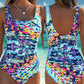🏖️Summer Hot Sale 60% OFF🏝️Women's Printed One-Piece Swimsuit🩱
