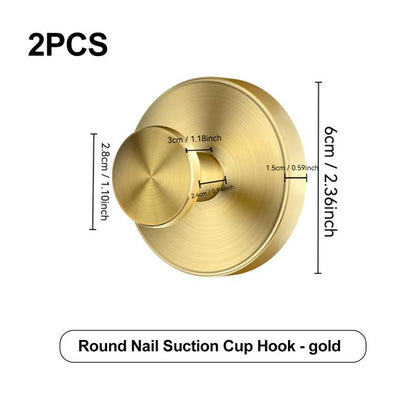 🧲✨ Stainless Steel Suction Cup Hook – Extra Strong, No Drilling Required – Pay on Delivery ✅🏠