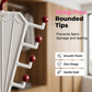 🥳2026 HOT SALE🥳💞50K+ SOLD!⚡Multi-Functional V-Shaped Double Sided Hanger Storage Rack