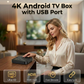 🥳World Cup Mode ON⚽️60% OFF!💞50K+ SOLD!Android TV Box with Bluetooth🎁