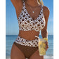 🏖️Summer Hot Sale 60% OFF!!🔥Women's High Waist Two-Piece Bikini Set 👙🌊