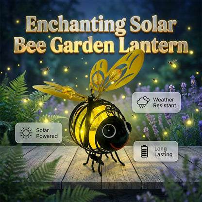 ⌛LIMITED-TIME 60% OFF!🐝💡Hanging Solar Bee Light – Warm Amber Glow, Flicker-Free, Perfect for Garden Parties, Camping, or Kids’ Rooms – Spread Joy Day and Night 🌞🌜