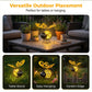 ⌛LIMITED-TIME 60% OFF!🐝💡Hanging Solar Bee Light – Warm Amber Glow, Flicker-Free, Perfect for Garden Parties, Camping, or Kids’ Rooms – Spread Joy Day and Night 🌞🌜