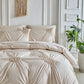 🔥🧵2026 Sale Over 36K+Sold! 🛏️Pinch Pleat Duvet Set – Wrinkle-Resistant Sanctuary✨