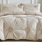 🔥🧵2026 Sale Over 36K+Sold! 🛏️Pinch Pleat Duvet Set – Wrinkle-Resistant Sanctuary✨