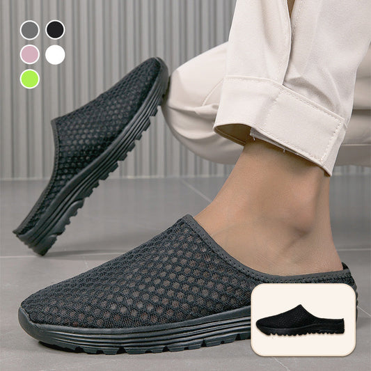 🏖️Summer Hot Sale 60% OFF🏝️👟🩴Unisex Casual Comfort Breathable Mesh Slippers👍✨