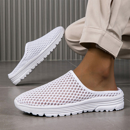 🏖️Summer Hot Sale 60% OFF🏝️👟🩴Unisex Casual Comfort Breathable Mesh Slippers👍✨