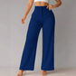🔥Last Day Sale 60% OFF⏰🌿👖Ladies' Solid Wide Leg Trousers - Loose Fit | Side Pockets | Versatile Neutral Colours