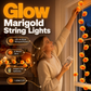 👻Happy Halloween 🎃🧡Artificial Marigold Flower LED String Light✨