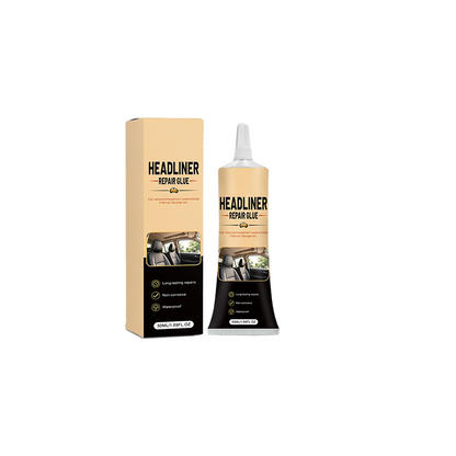 💥🏆49K+ Sold🚗🔧Waterproof Car Headliner Repair Glue, High Strength Adhesive for Sagging Car Ceiling & Interior🛡️💪