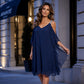 ⏳Limited-time 50% off⏰👗Women's Summer Cold Shoulder Chiffon Dress💎
