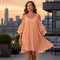 ⏳Limited-time 50% off⏰👗Women's Summer Cold Shoulder Chiffon Dress💎
