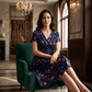 💃2026 Summer Hot Sale 50% OFF🌿👗Women's V-Neck Floral Print Dress with Twist Waist✨