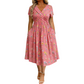 💃2026 Summer Hot Sale 50% OFF🌿👗Women's V-Neck Floral Print Dress with Twist Waist✨