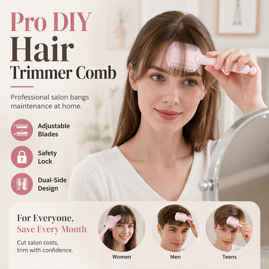 ⌛Limited Time Sale 50% OFF🥳💞43K+ SOLD🔥🪮Portable Dual-Use Hair Trimming Comb🎁