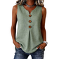 🔥 50% OFF⏰Women's V-Neck Sleeveless Cotton Linen Vest✨
