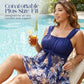 🏖️ 2026 Sale🏆Over 28,500 Sold!🩱Plus Size Skirted Tankini – Hide the Pooch, Flaunt the View✨