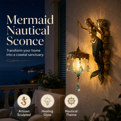 🔥Last Day Sale 60% OFF⏰🧜‍♂️🛋️Vintage Mermaid Wall Sconce🏘️