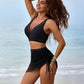 🏖️Summer Hot Sale 50% OFF🏝️Women's High Waisted Mesh Bikini Set