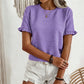 🏖️Summer Hot Sale 50% OFF🏝️Women's Elegant Ruffle Sleeve Summer Top