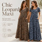 🎉2026 Sale Over 24K+ Sold! 🐆👗Leopard Print Maxi Dress – Loose Fit with Pockets – Style & Comfort in One!✨