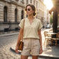 🏖️Summer Hot Sale 50% OFF🏝️👚Women's Summer V-Neck Top✨