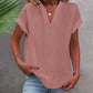🏖️Summer Hot Sale 50% OFF🏝️👚Women's Summer V-Neck Top✨