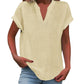 🏖️Summer Hot Sale 50% OFF🏝️👚Women's Summer V-Neck Top✨
