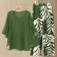 ⌛Limited Time Sale 50% OFF🔥Women’s Flutter Sleeve Top & Wide-Leg Pants Set