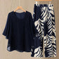 ⌛Limited Time Sale 50% OFF🔥Women’s Flutter Sleeve Top & Wide-Leg Pants Set