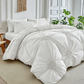 🔥🧵2026 Sale Over 36K+Sold! 🛏️Pinch Pleat Duvet Set – Wrinkle-Resistant Sanctuary✨