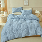🔥🧵2026 Sale Over 36K+Sold! 🛏️Pinch Pleat Duvet Set – Wrinkle-Resistant Sanctuary✨